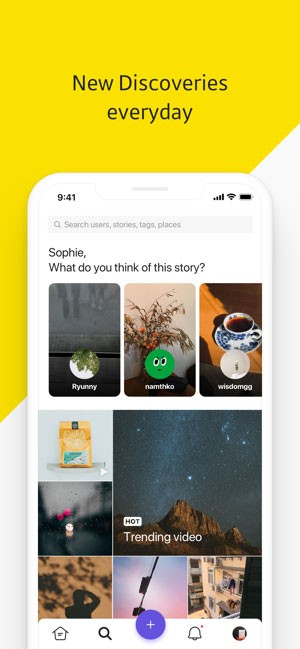Khám phá mạng xã hội KakaoStory
