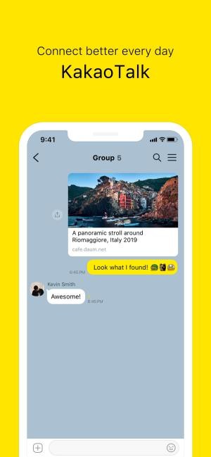 KakaoTalk là ứng dụng trò chuyện, nhắn tin, gọi video nhanh chóng, dễ dàng