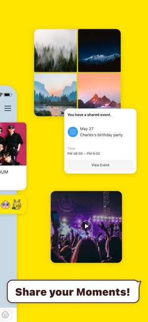 Sẻ chia mọi khoảnh khắc