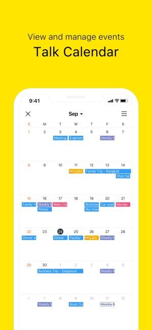 Xem và lên lịch các sự kiện