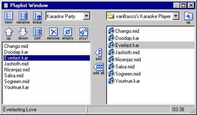 Karaoke Anything hỗ trợ cả tệp mp3 và CD Audio thông thường