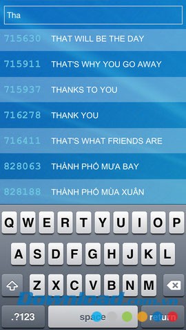 Karaoke List California 6 số for iOS