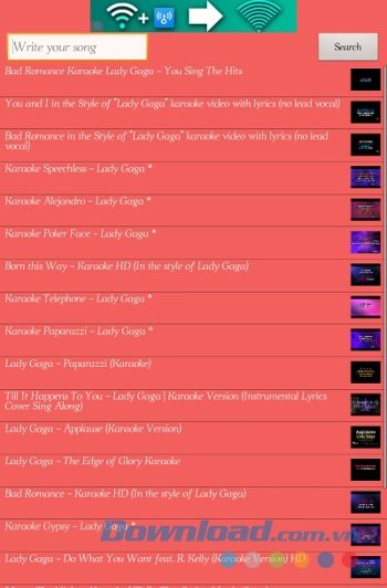 Karaoke Voice đề xuất bài hát