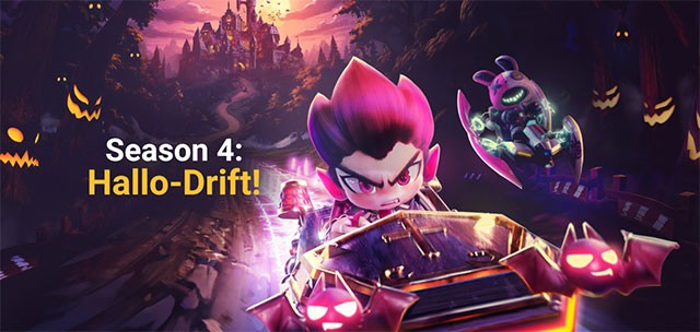 Season 4 - Hallo-Drift diễn ra từ 13/9 đến 8/11 với vô vàn sự kiện, phần thưởng, nội dung... hấp dẫn