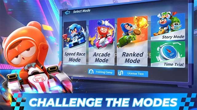 KartRider Rush+ for Android có rất nhiều chế độ chơi đa dạng