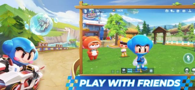 Chơi cùng bạn bè trong KartRider Rush+