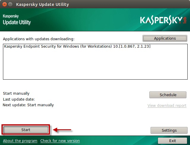 Đợi quá trình tải về hoàn tất
