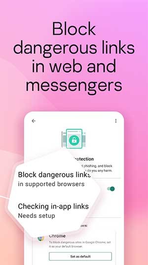 Chặn link và tin nhắn nguy hiểm