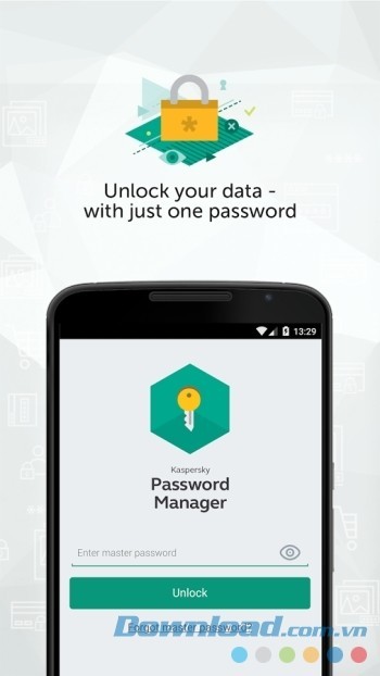 Nhớ Master password duy nhất để truy cập vào kho mật khẩu của bạn
