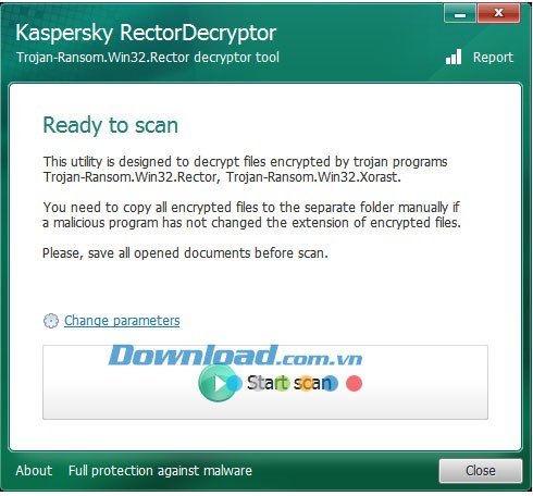 Kaspersky RectorDecryptor