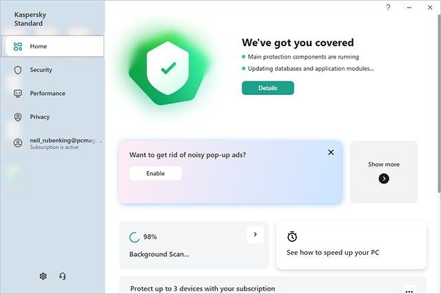 Kaspersky Standard là phiên bản tiêu chuẩn của phần mềm diệt virus và bảo mật Kaspersky 2023