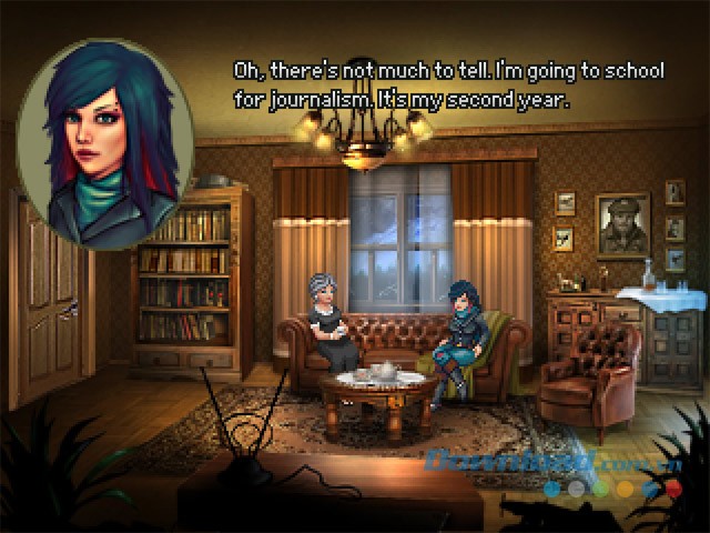 Tìm cách thu thập thông tin quan trọng trong game phiêu lưu mới Kathy Rain cho máy tính và Mac