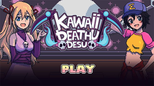 Kawaii Deathu Desu là game hành động nhanh với đồ họa pixel dễ thương