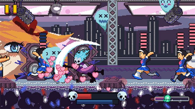 Kawaii Deathu Desu sở hữu gameplay nhịp độ nhanh và sôi động