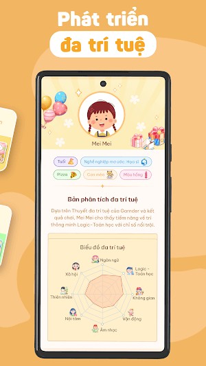 KawaiiQ có nhiều hoạt động giúp trẻ phát triển trí tuệ