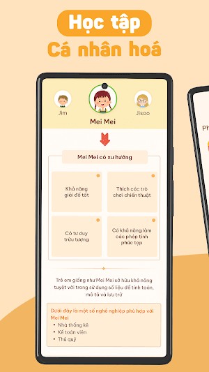 Con đường học tập được cá nhân hóa phù hợp với từng bé