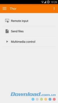 Giao diện KDE Connect cho Android