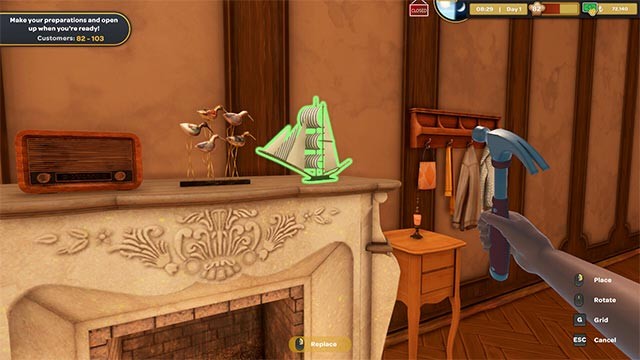 Trang trí nhà hàng bằng giấy dán tường, nội thất, tranh ảnh... theo nhiều chủ đề khác nhau