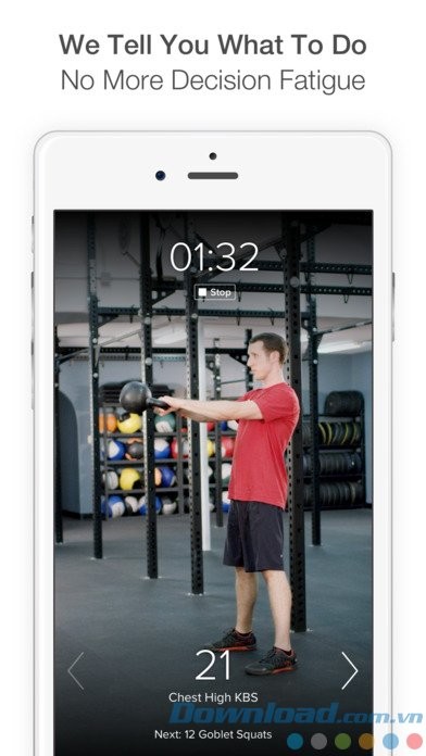 Keelo gồm các bài tập toàn diện cho sức khỏe