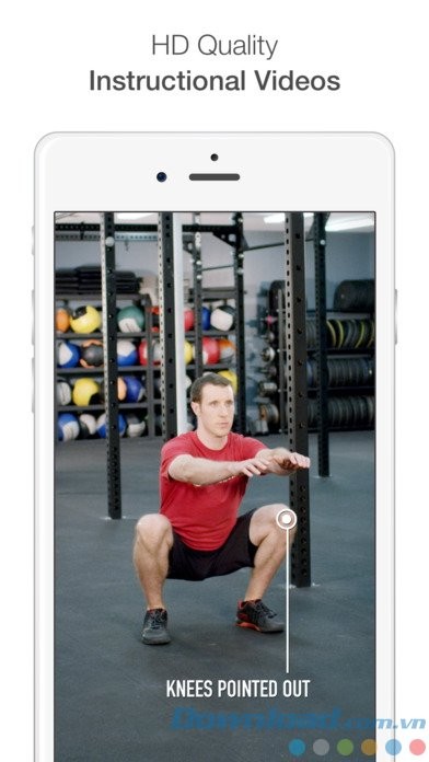 Hướng dẫn tập luyện chi tiết trên Keelo