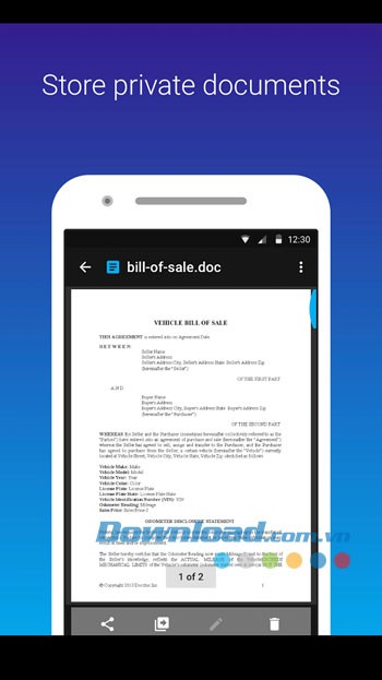 Một số tính năng của ứng dụng