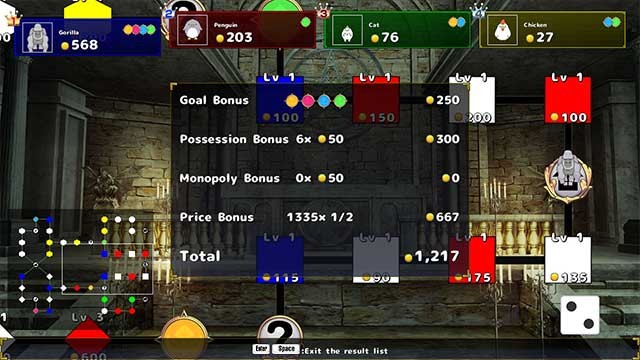 Càng chiếm nhiều vùng đất, bạn càng nhận được nhiều phần thưởng