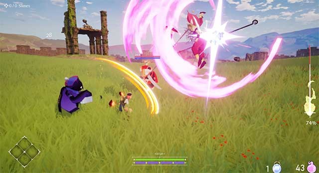 Mỗi màn chơi đều kết thúc bằng một trận đấu trùm dữ dội