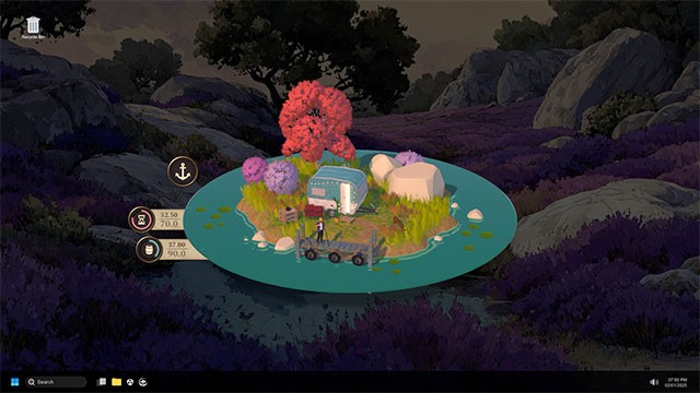 Kernelbay là desktop game câu cá nhàn rỗi, ấm cúng trên màn hình máy tính