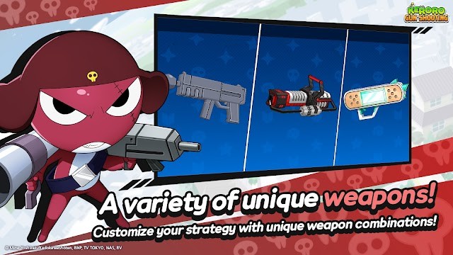 Sử dụng nhiều vũ khí độc đáo để tấn công kẻ thù