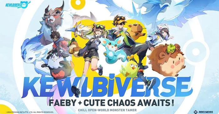 Kewlbiverse là game thu thập quái thú thế giới mở