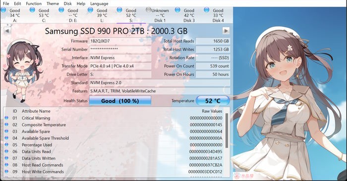CrystalDiskInfo cảnh báo: Giải pháp và cách khắc phục
