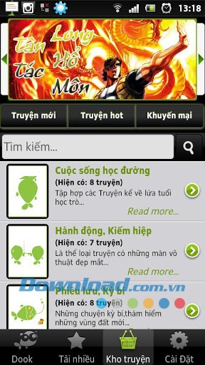 Kho truyện tranh Nhật - Việt for Android