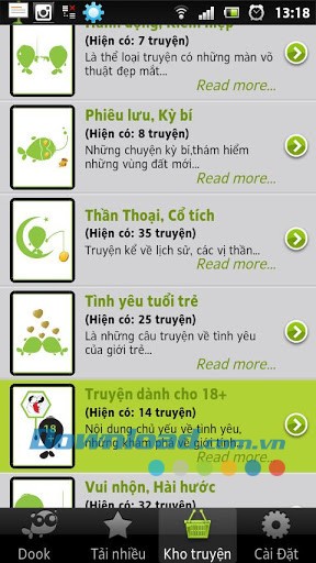 Kho truyện tranh Nhật - Việt for Android