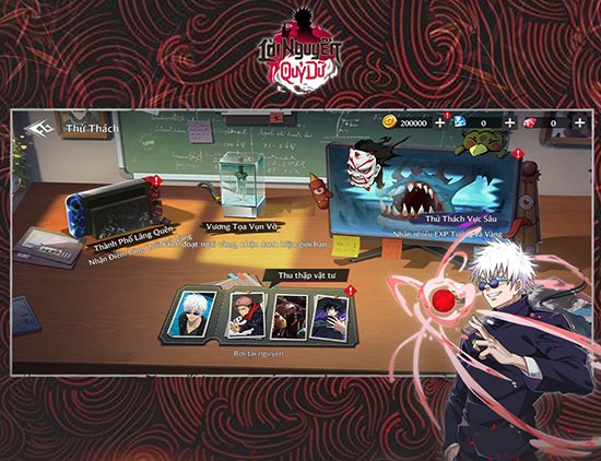 Tham gia vào các thử thách và trận chiến kinh điển trong Khởi Nguyên Chú Thuật