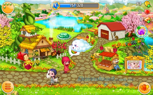 Tải Khu vườn trên mây - Game nông trại trên PC.