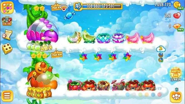 Download Khu vườn trên mây để thỏa sức trồng loài hoa yêu thích trên mây.