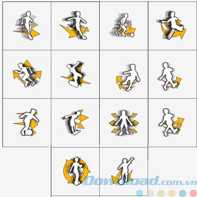 Các kỹ năng của cầu thủ trong game