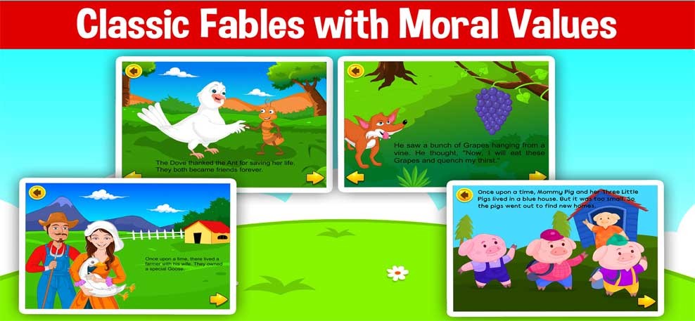 Kidlo Bedtime Stories for Kids cho iOS có tính năng đọc truyện hấp dẫn