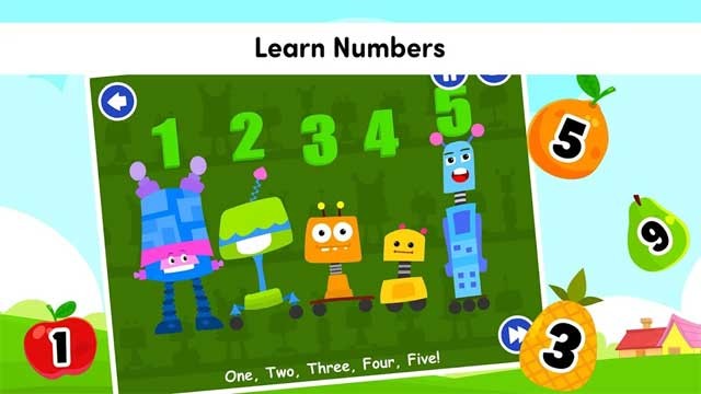 Học và nhận biết chữ số thông qua nhiều trò chơi thú vị