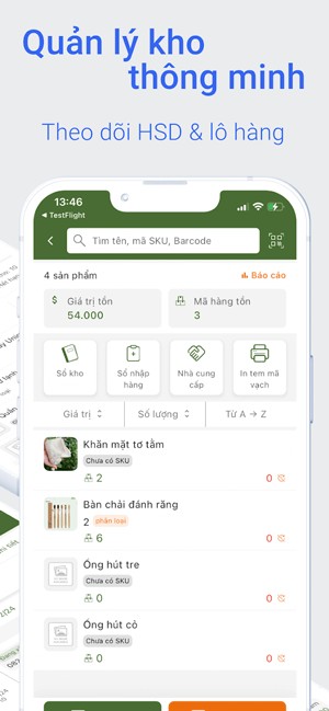 Quản lý kho thông minh
