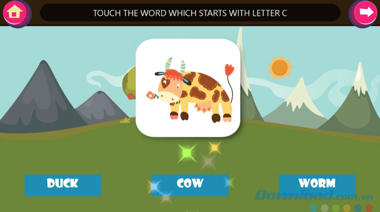 Tạo hình dễ thương lôi cuốn trẻ em