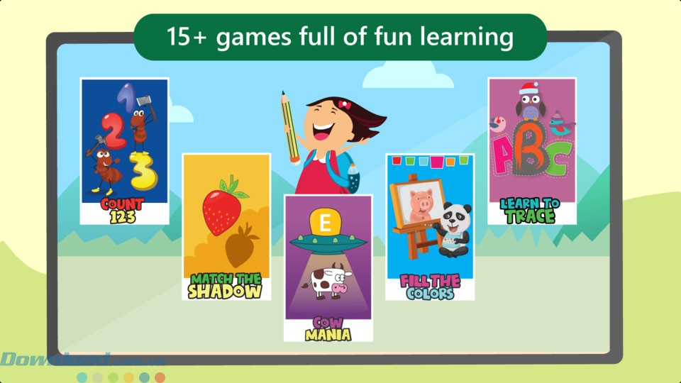 Game giáo dục Kids Preschool Learning Games