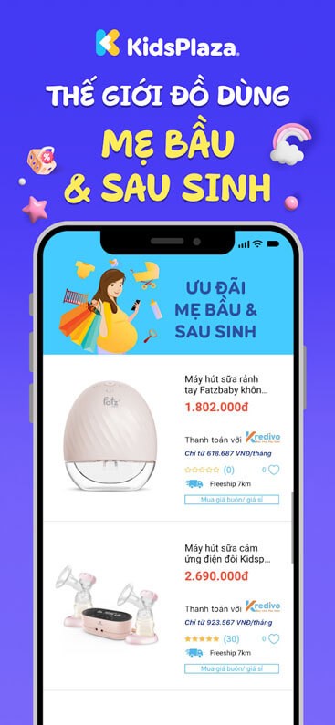 Thế giới đồ dùng mẹ bầu, sau sinh