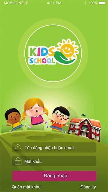 Đăng nhập KidsSchool