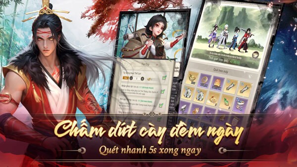 Chấm dứt cày ngày - Quét nhanh 5s xong ngay