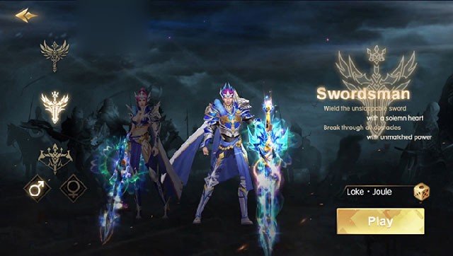 Hóa thân 6 class nhân vật riêng biệt