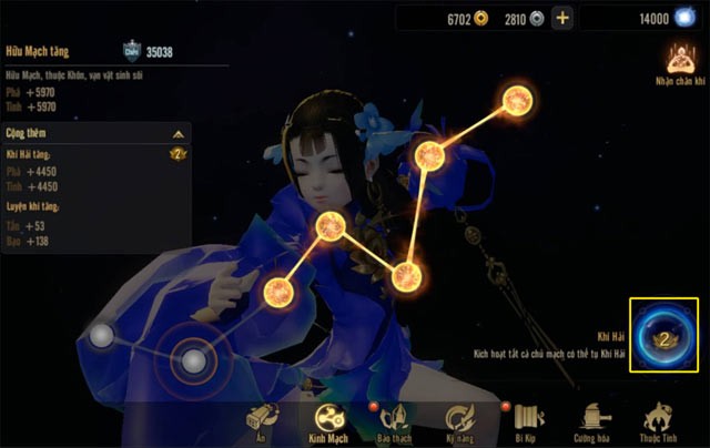 Kinh Mạch tầng 2