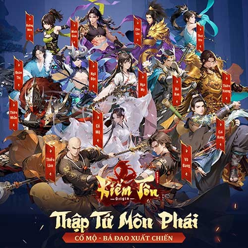 14 môn phái trong Kiếm Tôn Origin