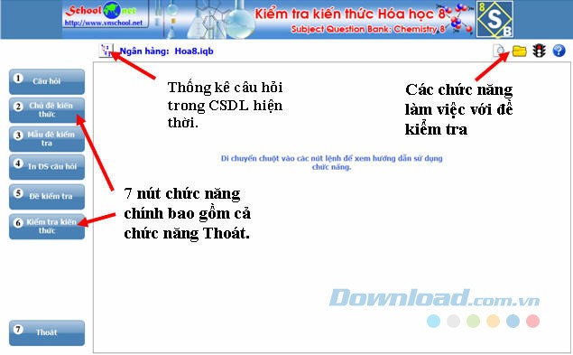 Kiểm tra kiến thức Hóa Học 8