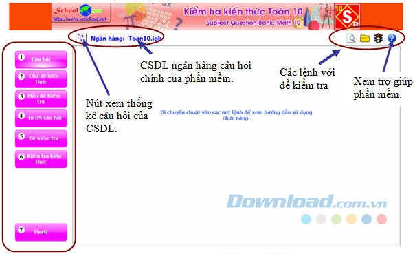 Kiểm tra kiến thức Toán 10